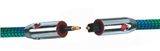 2m Toslink Cable, Toslink to Toslink Cable, Toslink Male/Male, Digital Fibre Optical Optic Audio Spdif Md DVD Toslink Cable Lead Cord