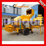 Hot Sale Trailer Mounted Diesel Engine Concrete Pump Equipments with Max Output 15m3/H