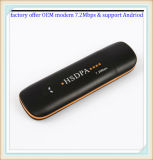 Factory Offer 3G USB Modem with SIM Card Slot, 7.2Mbps