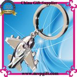 3D Metal Key Chain with Air Plane Shape