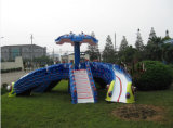 Long Wet/Dry Playground Slide for Kids