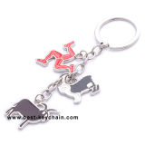 Metal Promotion Color Full Personalized Custom Key Chains (BK11843-)