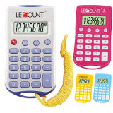 8 Digits Pocket Calculator with Hanging Cord (LC310)