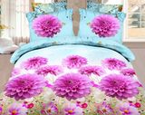 2015 New Design Sexy Red Rose Bedding Set Luxury 3D Bedding Set