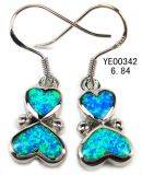 Opal Earring Silver Jewelry (YE00036)