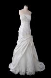 Trumpet/Mermaid Strapless Satin Wedding Dress (OGT3034)