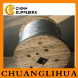 Galvanized Steel Wire Rope with Wooden Wheel