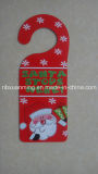 Christmas Door Knob Hanger with Glitter Xm-C-1082