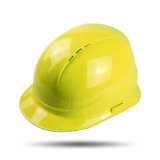 Adjustable Knob PE Work Helmet for Head Protection
