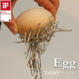 Beladesign 2015 If Award Wood Craft Wood Furniture Egg, Nest Egg
