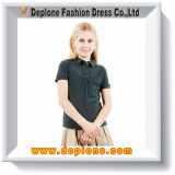School Uniform Design Polo Shirts for Girl (UC511)
