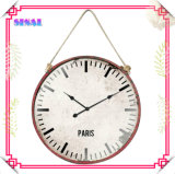 Simple Round Metal Wall Clock Decorations