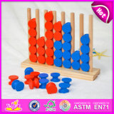 2015 Funny Kids Stacking Toys Educational Toys, Market Newly Children Wooden Stacking Toy, Colorful Wooden Stacking Toy W13D083