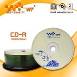 Blank CD Free Sample, 52x, 700MB, 80min (WT CD-R)