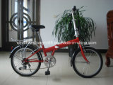 Red Folding Bicycle with Good Quality (SH-FD023)