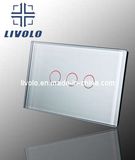 Touch Dimmer Switch/3 Gangs 1 Way (VL-C303D-81)