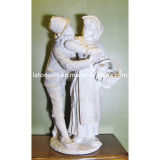 White Marble Stone Statue Carving for Manor, Garden