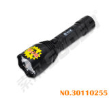 Rechargeable Flashlight Good Quality LED Torch with Chager (LD-265-Black)
