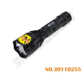 Rechargeable Flashlight Good Quality LED Torch with Chager (LD-265-Black)