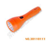 Electric Torch LED Torch Rechargeable Flashlight with Orange Color (LD-217)