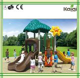 Kaiqi Deep Greena Small School Equipment Playground Slide for Kids to Play