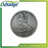 Custom Silver Souvenir Metal Coin