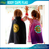 Waterproof Children Kids Body Cape Flag Poncho (T-NF07F02025)