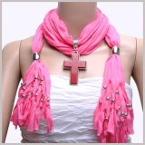 2015 Factory Price for Lady's Pendant/Jewelry Scarf