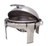 Chafing Dish with Roll Lid for Keeping Food Warm. (GRT-ZC203)