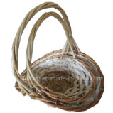 Handmade Beautiful Willow Flower Basket