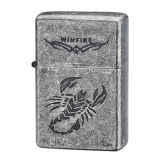 Steel Promotional Gifts Smoking Metal Oil Lighter Xf9010A
