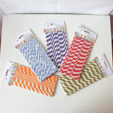 Colorful Paper Drinking Straw with Different Designs
