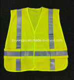High Quality Custom Reflective Road Construction Safety Vest (yj-110406)