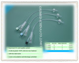 Medical Supply 6fr Silicone Pediatric Urological Catheter, 310mm, 3ml, Latex Free