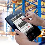 Market Logistic Warehouse Use PDA/ UHF 920-325m 3-4meter Nfc RFID Reader/1d Qr Code Barcode Scanner/Android Tablet PC Pad /Air Parcels Data Collector