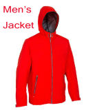 Customized Fashion Outdoor Jacket, Windproof Keep Warm Coat, 100% Polyester Men's Sports Jacket