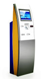 Slim Free Standing Self Service Interactive Touch Screen Kiosk