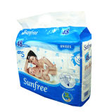 Sunfree Unisex Disposable Baby Diaper (S-size)