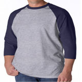 Raglan Sleeve Plain Blank T Shirt