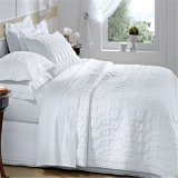 100% Cotton Hotel Bedding Sets/Hotel Bed Sheets Lace Works