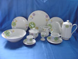 Round Tableware Set, Ceramic Dinnerware Plate (JC5Y066)
