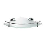 Bathroom Corner Glass Shelf Holder Set (SL-19009100C)