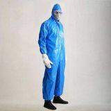 Hooded Coverall/Safety Apparel Made of Non-woven Fabric