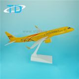 Plastic Craft Jet Engine Erj-195 Aircraft Model for Sale