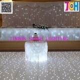 Top Quality White Cloth with White Light LED Star Curtain