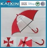 16'' Safe Manual Open Plastic Poe Straight Umbrella