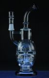 Oil Rigs Glass Pipe-Water Pipes 2015 Sesh Supply The Othership Fab Egg with Showerhead-14.5mm Male Joint-10 Inches