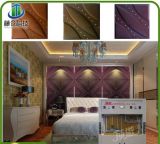 Bedroom Decorative 3D Leather Wall Panel Wall Tiles Construction Machinery