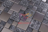 Retro Style Metal Mix Resin Stainless Steel Mosaic (CFM761)