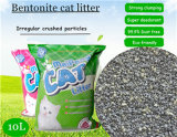 The Best Bentonite Cat Litter in China Light Blue White